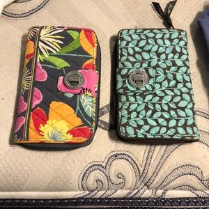 Two Vera Bradley wallets!